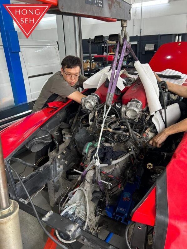 Ferrari Cylinder Head Overhaul: Power, Performance, Precision!