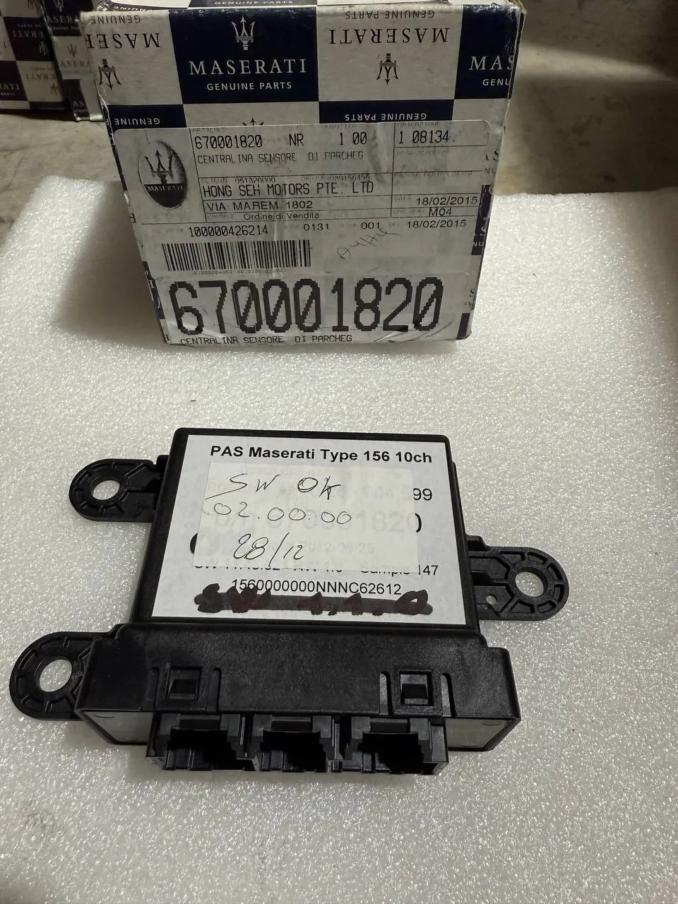 Maserati ParkTronics Module M156 ParkTronics Module M156